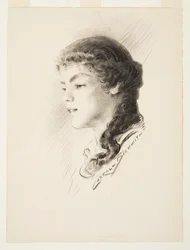 Portret, mogelijk Elizabeth Vail
