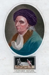 Leonhard Euler, 18e-eeuwse Zwitserse wiskundige en natuurkundige, 1804