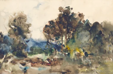 Landschapsschets, ca. 1880