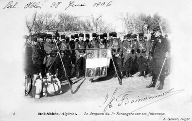 1e regiment van het Franse Vreemdelingenlegioen, Sidi Bel Abbes, Algerije, 1906