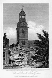 Christ Church, Blackfriars, Southwark, Londen, 1817