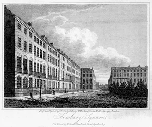 Finsbury Square, Londen, 1817