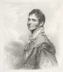 De Hoogedele Henry William Paget, Markies van Anglesey van een origineel schilderij door Sir William Beechey, gegraveerd door H. Meyer, uitgegeven door T Cadell, 1817