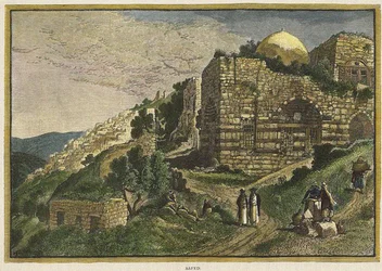 Safed. Uit: Picturesque Palestine, Sinai and Egypt