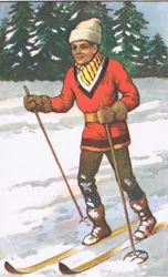 Canadese jongen, van MacMillan schoolposters, ca. 1950-60s