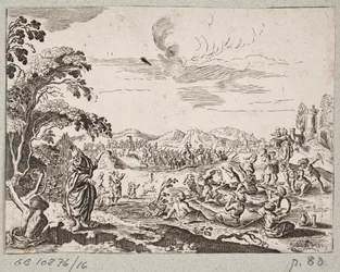 Illustratie voor Adam Olearius, “Persianischer Rosenthal von einem Sinnreichen Poeten Schich Saadi [...]”, Schleswig 1660