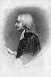 John Wesley, methodistenleider, 19e eeuw.