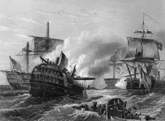 Lord Howes overwinning op de Fransen, 1 juni 1794, ca. 1857