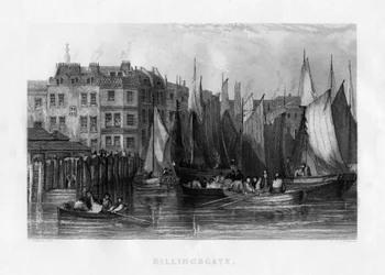 Billingsgate, Londen, 19e eeuw