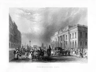 Fishmongers Hall, Londen, 19e eeuw