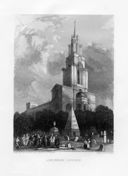 Limehouse Kerk, Londen, 19e eeuw