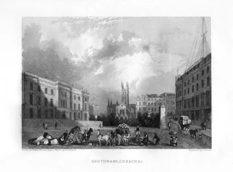 Southwark Kathedraal, Londen, 19e eeuw