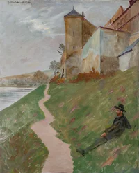 Op de heuvel van het Norbertinessenklooster