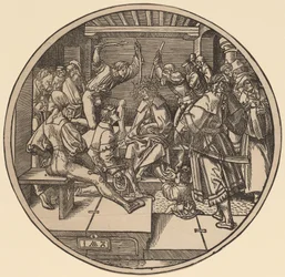 Christus gekroond met doornen