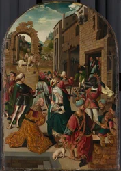 De aanbidding der wijzen, ca. 1510
