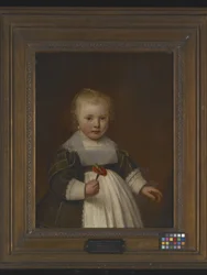 Portret van een klein meisje