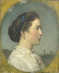 Portret van Catharina Hendrika Horn