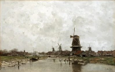 De vijf molens, 1878