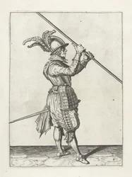 Soldaat met lans, ca. 1600