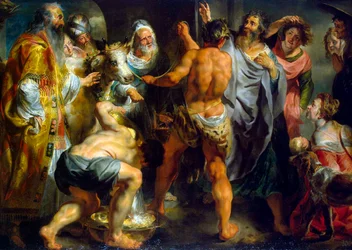 De Apostelen Paulus en Barnabas in Lystra, ca. 1616-1617