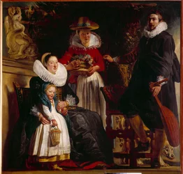 De familie van de kunstenaar