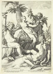 Zonder Ceres en Bacchus bevriest Venus