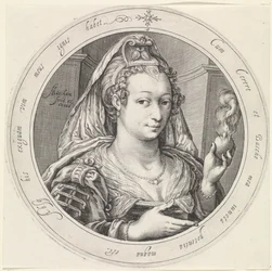 Venus met brandend hart