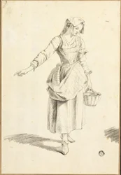 Italiaans boerenmeisje