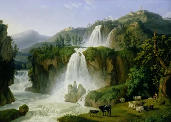 De waterval bij Tivoli, 1785