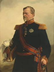 Portret van Bernhard, hertog van Saksen-Weimar