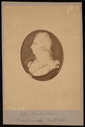 Portret van Henry Louis Dickinson 1771-1820, 1805 gefotografeerd in de jaren 1880