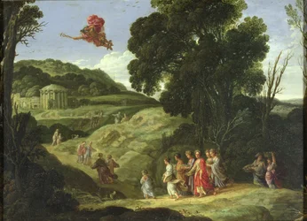 Mercurius en Herse, c.1605-08