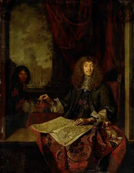 Portret van Carel Quina