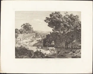 Fontana Blandusia, in de volksmond Acquoria genoemd in Tivoli