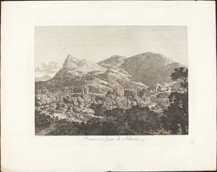 Francesco buiten Subiaco
