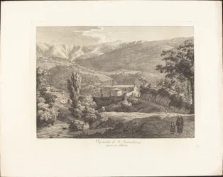 Ospitaletto van San Francesco, buiten Subiaco