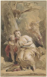 Callisto, Amor en Jupiter met de adelaar