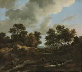 Bosrijk en Heuvelachtig Landschap, 1660s