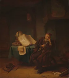 Filosoof in zijn Studie
