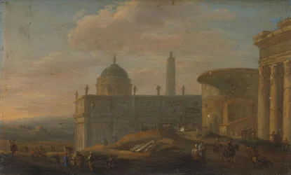 Italiaans stadsgezicht