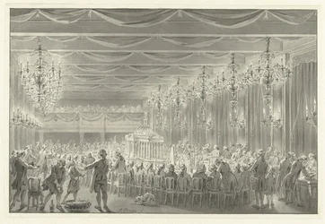 Alliantiemaaltijd te Amsterdam, 1786