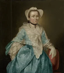 Portret van Elisabeth Troost