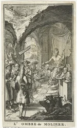 Molière voor de rechters van Pluto