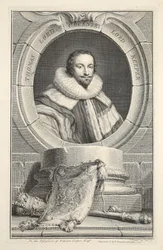 Portret van Thomas, Lord Coventry, illustratie uit 