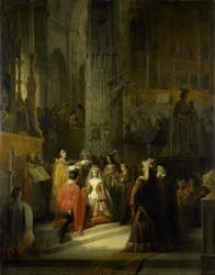 De bruiloft van Jacoba van Beieren