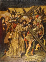 Christus op weg naar Calvarie