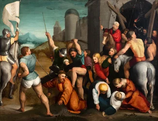 De beklimming van Golgotha, ca. 1535-1534 (olieverf op doek)