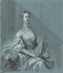 Portret van een dame