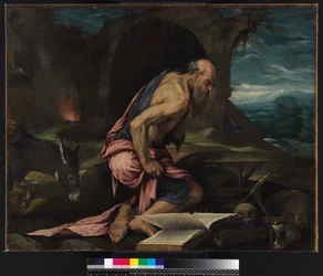 St. Hiëronymus in de wildernis, 1562
