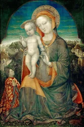 Madonna en Kind door een prins van het Huis Este